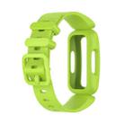 For Fitbit Inspire 2 Silicone Watch Band(Lime Green) - 1