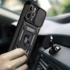 For iPhone 11 Pro Sliding Camera Cover Design TPU+PC Protective Case(Black) - 3