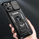 For iPhone 11 Pro Sliding Camera Cover Design TPU+PC Protective Case(Black) - 5