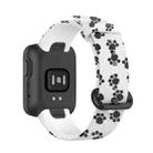 For Xiaomi Mi Watch Lite / Redmi Watch Silicone Printing Replacement Watchband(Footprint) - 2