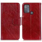 For Motorola Moto G50 Nappa Texture Horizontal Flip Leather Case with Holder & Card Slots & Wallet(Red) - 1