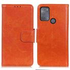 For Motorola Moto G50 Nappa Texture Horizontal Flip Leather Case with Holder & Card Slots & Wallet(Orange) - 1
