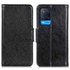 For OPPO A54 4G Nappa Texture Horizontal Flip Leather Case with Holder & Card Slots & Wallet(Black) - 1