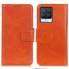 For OPPO Realme 8 / 8 Pro Nappa Texture Horizontal Flip Leather Case with Holder & Card Slots & Wallet(Orange) - 1