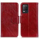 For OPPO Realme V13 5G / 8 Pro 5G Nappa Texture Horizontal Flip Leather Case with Holder & Card Slots & Wallet(Red) - 1