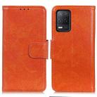 For OPPO Realme V13 5G / 8 Pro 5G Nappa Texture Horizontal Flip Leather Case with Holder & Card Slots & Wallet(Orange) - 1