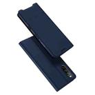 For Sony Xperia 10 III / 10 III Lite DUX DUCIS Skin Pro Series Horizontal Flip PU + TPU Leather Case with Holder & Card Slots(Blue) - 1