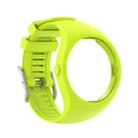 For POLAR M200 Texture Silicone Watch Band, One Size(Green) - 1