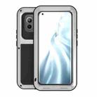 For Xiaomi Mi 11 LOVE MEI Metal Shockproof Waterproof Dustproof Protective Case without Glass(Silver) - 1