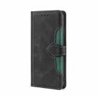 For iPhone 11 Pro Max Stitching Skin Feel Magnetic Buckle Horizontal Flip PU Leather Case with Holder & Card Slots & Wallet (Black) - 2