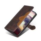 For iPhone 11 Pro Max Stitching Skin Feel Magnetic Buckle Horizontal Flip PU Leather Case with Holder & Card Slots & Wallet (Brown) - 6