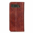 For Asus ROG Phone 5 Ultimate Magnetic Crazy Horse Texture Horizontal Flip Leather Case with Holder & Card Slots & Wallet(Brown) - 3