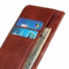 For Asus ROG Phone 5 Ultimate Magnetic Crazy Horse Texture Horizontal Flip Leather Case with Holder & Card Slots & Wallet(Brown) - 5