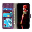 For Asus ROG Phone 5 Retro Crazy Horse Texture Horizontal Flip Leather Case with Holder & Card Slots & Photo Frame & Wallet(Purple) - 7