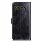 For Asus ROG Phone 5 Ultimate Retro Crazy Horse Texture Horizontal Flip Leather Case with Holder & Card Slots & Photo Frame & Wallet(Black) - 2