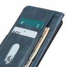 For Asus ROG Phone 5 Mirren Crazy Horse Texture Horizontal Flip Leather Case with Holder & Card Slots & Wallet(Blue) - 5