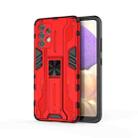 For Samsung Galaxy A32 4G Supersonic PC + TPU Shock-proof Protective Case with Holder(Red) - 1