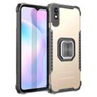 For Xiaomi Redmi 9A Fierce Warrior Series Armor All-inclusive Shockproof Aluminum Alloy + TPU Protective Case with Ring Holder(Gold) - 1