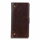 For Asus ROG Phone 5 Copper Buckle Nappa Texture Horizontal Flip Leather Case with Holder & Card Slots & Wallet(Coffee) - 2
