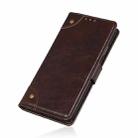 For Asus ROG Phone 5 Copper Buckle Nappa Texture Horizontal Flip Leather Case with Holder & Card Slots & Wallet(Coffee) - 5