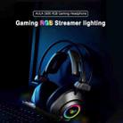 AULA S600 7.1 Flying Wing USB RGB Lighting Gaming Headset with Mic(Black) - 2