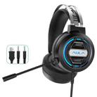 AULA S603 3.5mm + USB Port Lightweight Design Gaming Headset with Mic - 1
