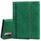 For Xiaomi Redmi 9T Frosted Business Magnetic Horizontal Flip PU Leather Case with Holder & Card Slot & Lanyard(Green) - 1