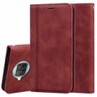 For Xiaomi Mi 10T Lite 5G Frosted Business Magnetic Horizontal Flip PU Leather Case with Holder & Card Slot & Lanyard(Brown) - 1