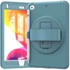 360 Degree Rotation PC + TPU Protective Case with Holder & Hand-strap & Pen Slot For iPad mini 5 / 4 (Light Blue) - 2