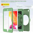 360 Degree Rotation PC + TPU Protective Case with Holder & Hand-strap & Pen Slot For iPad mini 5 / 4 (Green) - 6