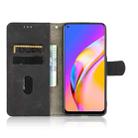 For OPPO F19 Pro /  A94 5G Solid Color Skin Feel Magnetic Buckle Horizontal Flip Calf Texture PU Leather Case with Holder & Card Slots & Wallet(Black) - 4