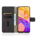 For Realme 8 / Realme 8 Pro Solid Color Skin Feel Magnetic Buckle Horizontal Flip Calf Texture PU Leather Case with Holder & Card Slots & Wallet(Black) - 4