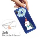 For Galaxy A40 Trendy Cute Christmas Patterned Clear TPU Protective Case(Penguin) - 3