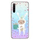 For Xiaomi Redmi Note 8 Trendy Cute Christmas Patterned Clear TPU Protective Case(Gift Rabbit) - 1
