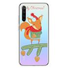 For Xiaomi Redmi Note 8 Trendy Cute Christmas Patterned Clear TPU Protective Case(Fox) - 1