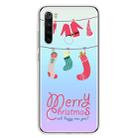 For Xiaomi Redmi Note 8 Trendy Cute Christmas Patterned Clear TPU Protective Case(Christmas Set) - 1