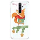 For Xiaomi Redmi Note 8 Pro Trendy Cute Christmas Patterned Clear TPU Protective Case(Fox) - 1