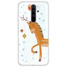 For Xiaomi Redmi Note 8 Pro Trendy Cute Christmas Patterned Clear TPU Protective Case(Big Deer) - 1