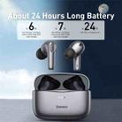 Baseus SIMU S2 ANC True Wireless Earphones with Charging Case(Grey) - 6