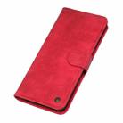 For Huawei P50 Pro Antelope Texture Magnetic Buckle Horizontal Flip PU Leather Case with Card Slots & Wallet & Holder(Red) - 4
