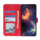 For Huawei P50 Pro Antelope Texture Magnetic Buckle Horizontal Flip PU Leather Case with Card Slots & Wallet & Holder(Red) - 5