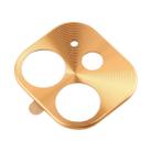 For iPhone 11 Rear Camera Lens Protective Lens Film Cardboard Style(Gold) - 2