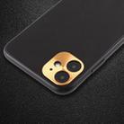 For iPhone 11 Rear Camera Lens Protective Lens Film Cardboard Style(Gold) - 4