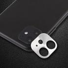 For iPhone 11 Rear Camera Lens Protective Lens Film Cardboard Style(Silver) - 1