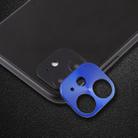 For iPhone 11 Rear Camera Lens Protective Lens Film Cardboard Style(Blue) - 1