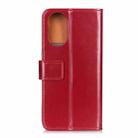 For Huawei P50 Pro 3-Color Pearl Texture Magnetic Buckle Horizontal Flip PU Leather Case with Card Slots & Wallet & Holder(Wine) - 3