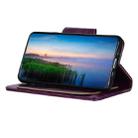 For Asus ROG Phone 5 / 5 Pro / 5 Ultimate Crazy Horse Texture Magnetic Buckle Horizontal Flip Leather Case with Holder & 6-Card Slots & Wallet(Purple) - 5