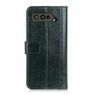 For Asus ROG Phone 5 Peas Crazy Horse Texture Horizontal Flip Leather Case with Holder & Card Slots & Wallet(Green) - 3