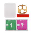 For iPhone 11 Pro Max Rear Camera Lens Protective Lens Film Small White Box(Gold) - 4