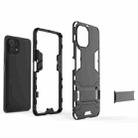 For Xiaomi Mi 11 Lite Shockproof PC + TPU Protective Case with Hidden Holder(Black) - 3